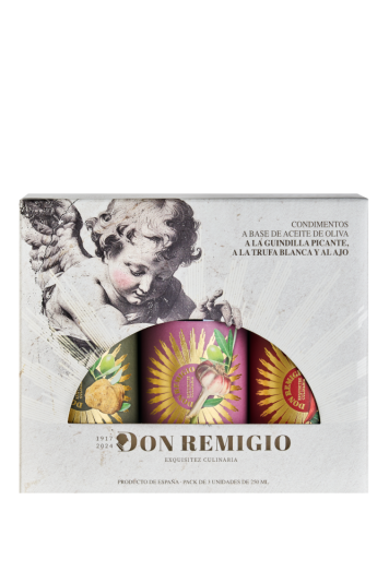 Condimentos Aromatizados a base de Aceite de Oliva Don Remigio
