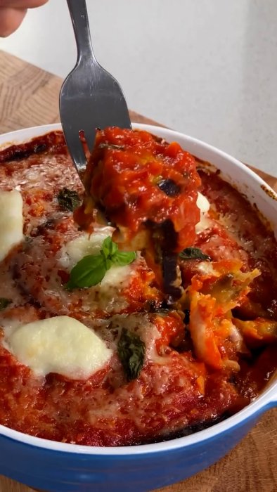Berenjenas a la parmigiana