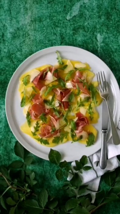 Carpaccio de mango