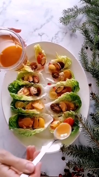 TACO ENSALADA ÁRBOL DE NAVIDAD