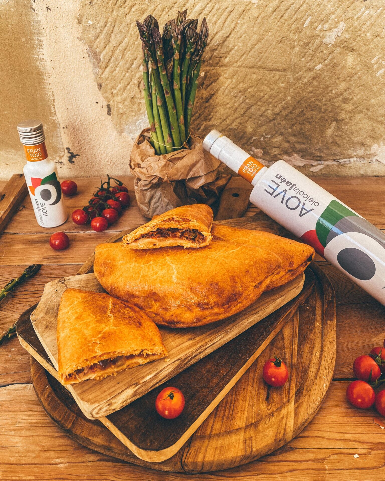 Empanadillas de Vigilia Aove Frantoio Oleícola Jaén
