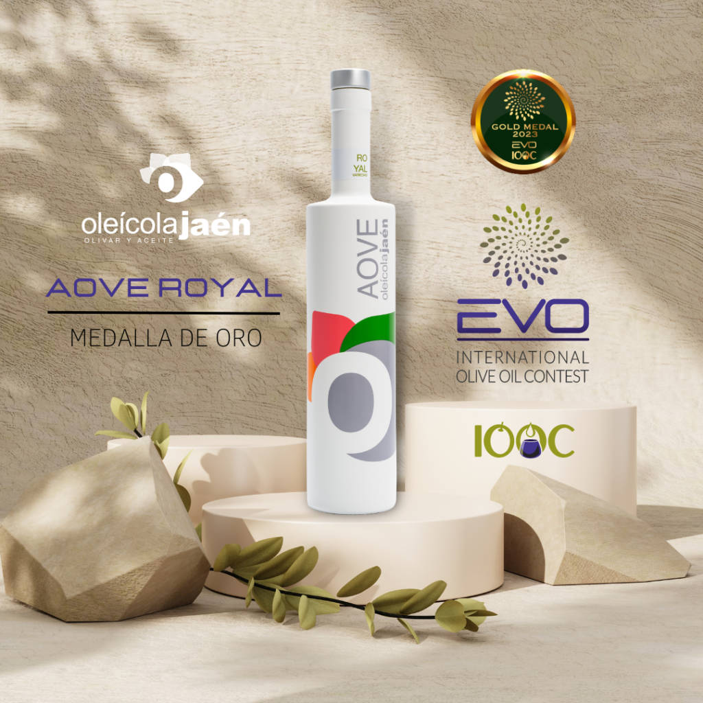 AOVE Royal Oleícola Jaén premiado medalla de Oro