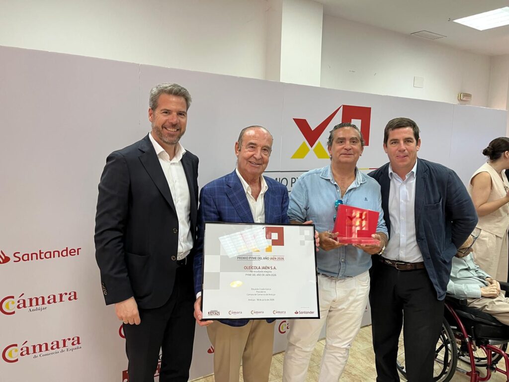 Oleícola Jaén, Premio Pyme del Año de Jaén 2026